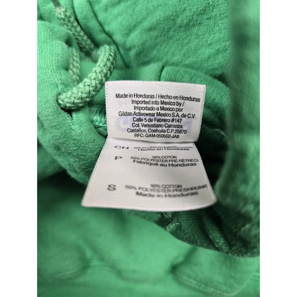 Gildan Heavy Blend Penn State Green Pullover Hoodie Sweatshirt S #1166